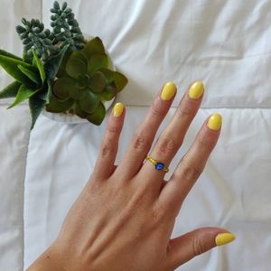 3/$20 LAPIS/BLUE QUARTZ HANDMADE RING